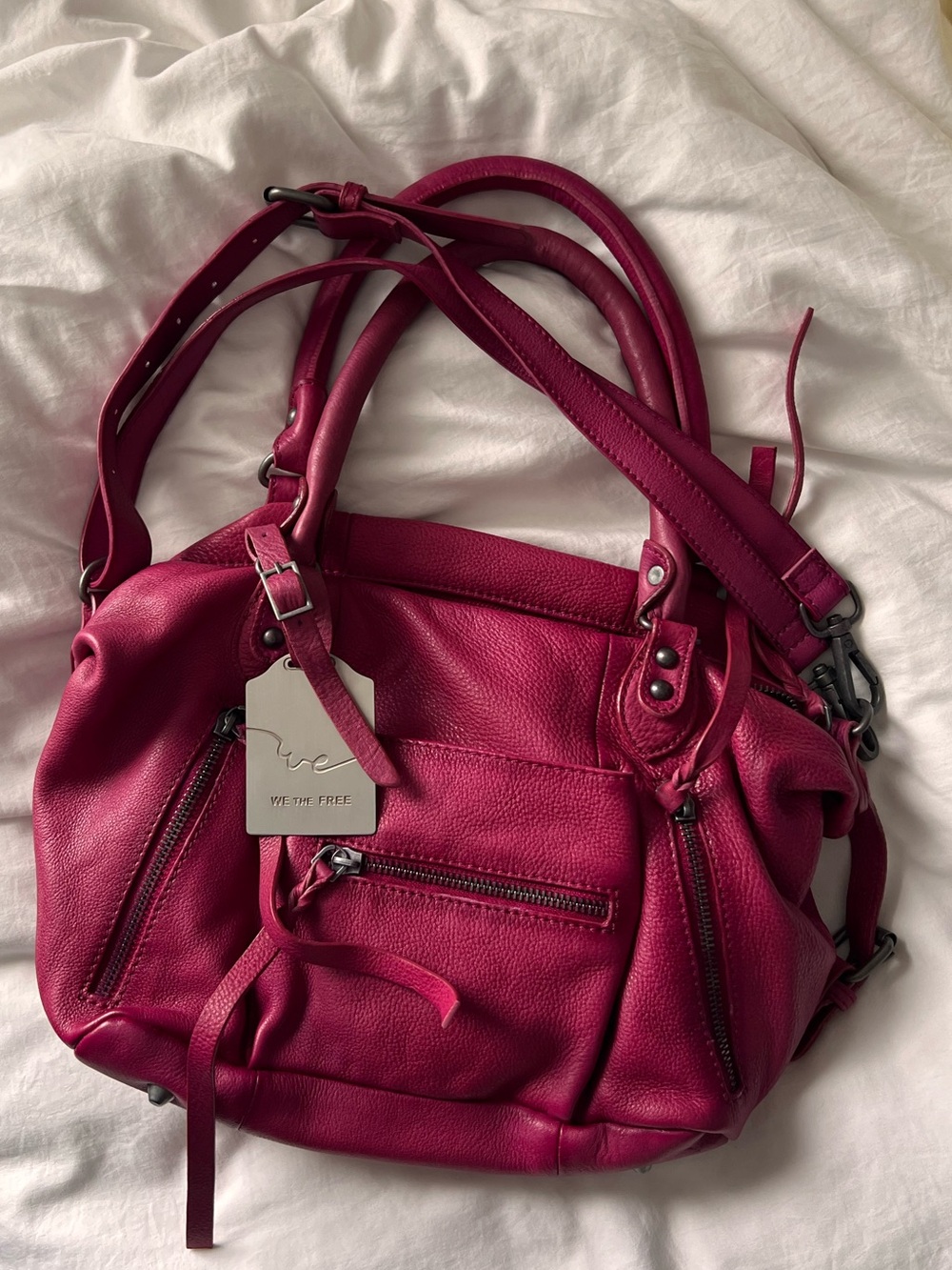 We The Free Baby Emerson Tote Bag Acai - Picture 3 of 7